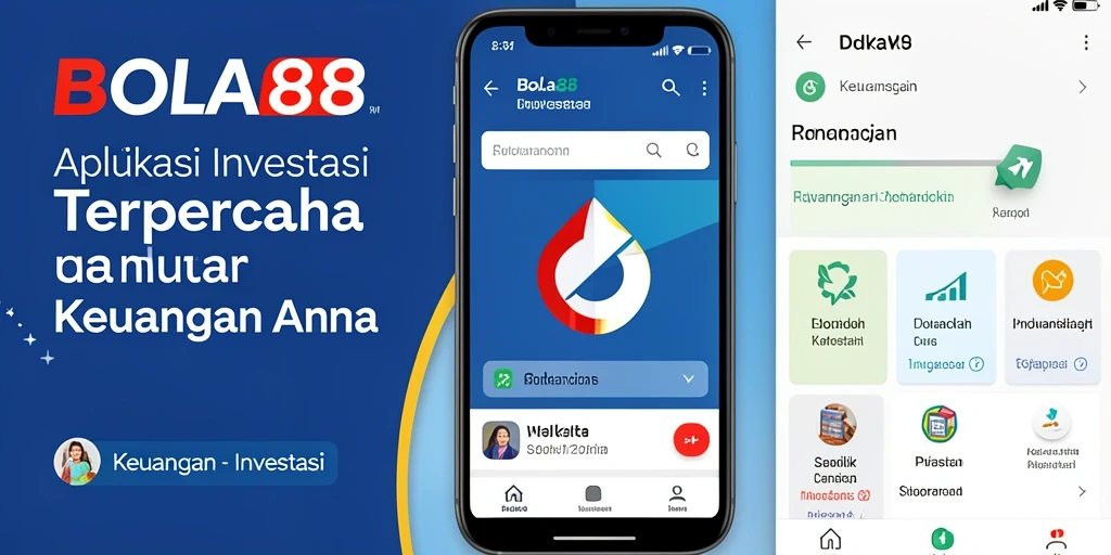 Tampilan antarmuka aplikasi BOLA88 yang modern dan fungsional.